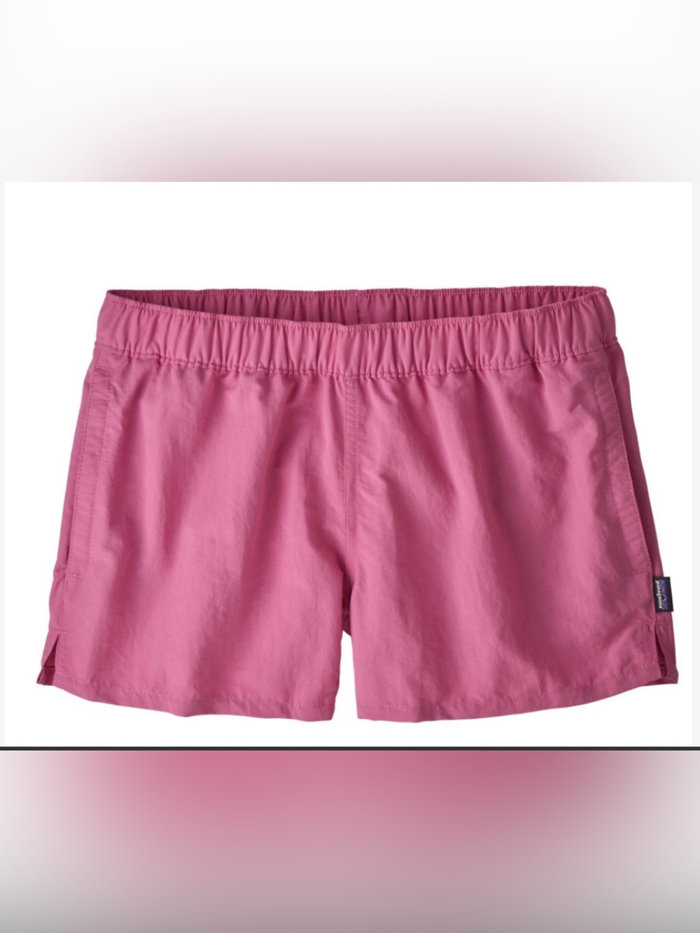 Patagonia Barely Baggies Shorts Pink Size M 2.5” Outdoor Hiking
